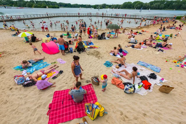 Zwemzone Provinciedomein De Gavers Harelbeke
