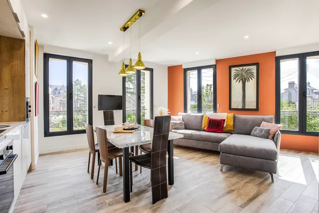 LA VAGUE - Location Appartement Vue Mer à Houlgate