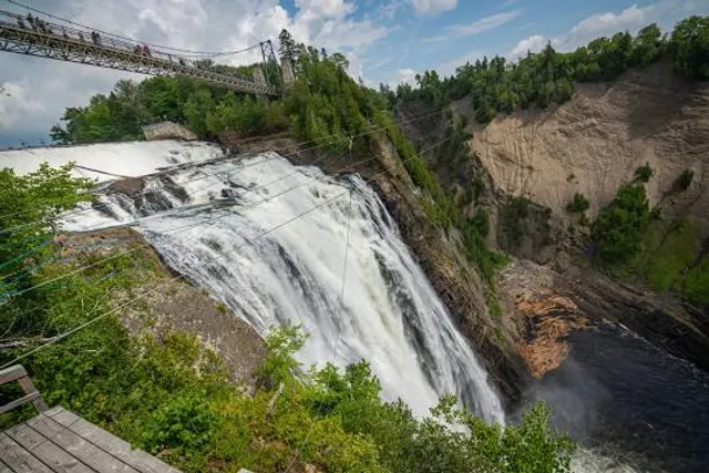 Zipline (Summit) | Montmorency Falls Park