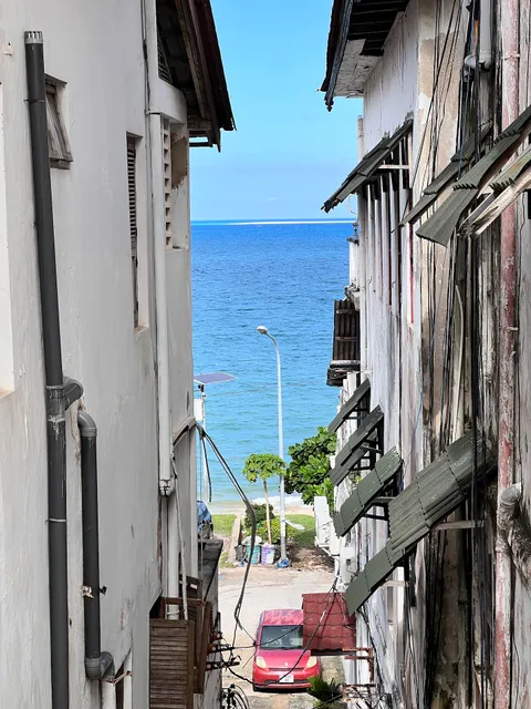 Stone town sea view