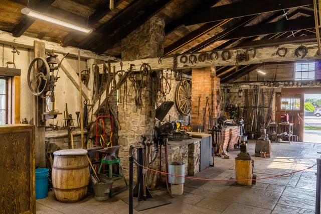 Milton Historical Society Waldie Blacksmith Shop