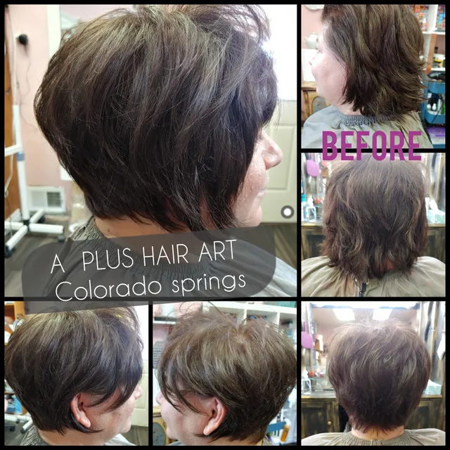 A plus hair art