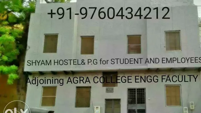 SHYAM HOSTEL-Hostels in agra/PG in agra HOME STAY/ROOMS/HOUSE/VILLA/FLAT ON RENT(MONTHLY BASIS)
