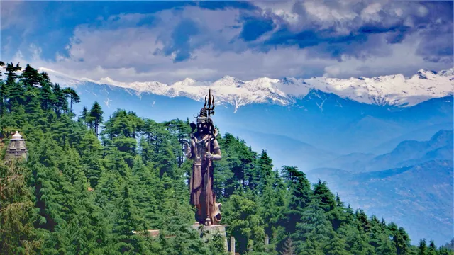 Lord Shiva Statue, Khajjiar, Himachal Pradesh