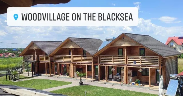 Woodvillage on the blacksea