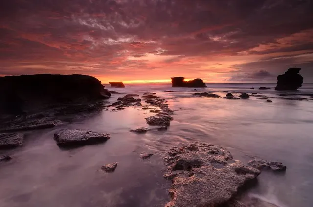 Sunset Melasti beach