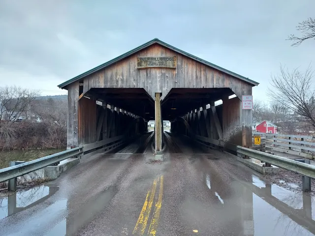 Historic Pulp Mill Covered Bridge