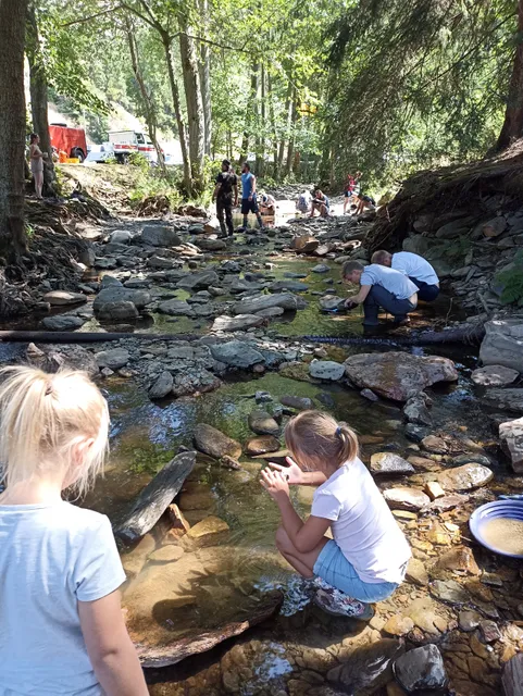 Goldwaschplatz an der Katze