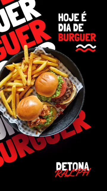 Detona ralph hamburgueria