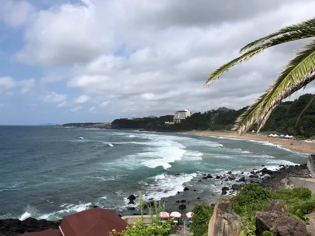 중문해변 주차장