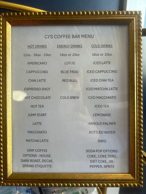 CJ’s Boutique & Coffee Bar