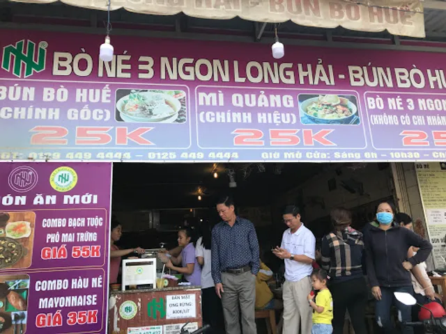 Quán Ăn 3 Ngon Long Hải - Bún Bò Huế - Mì Quảng