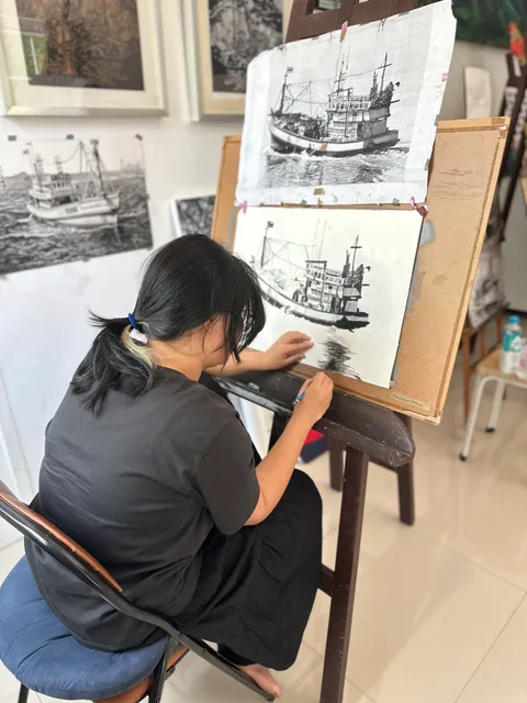 Pansuk Art Center and artist private house