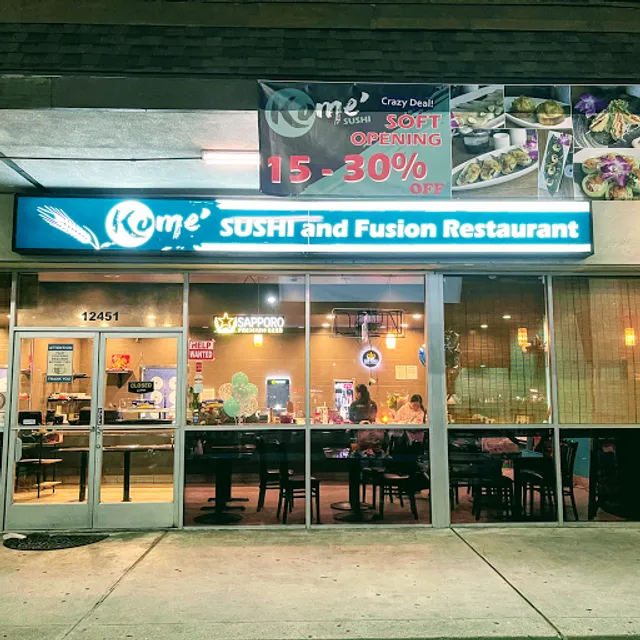 Kome Sushi and Fusion Restaurant