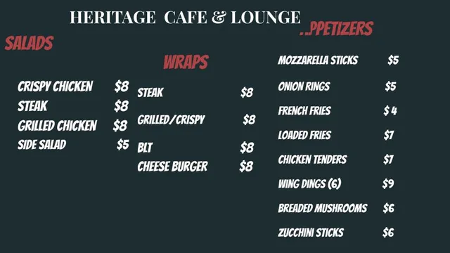 Heritage Cafe & Lounge