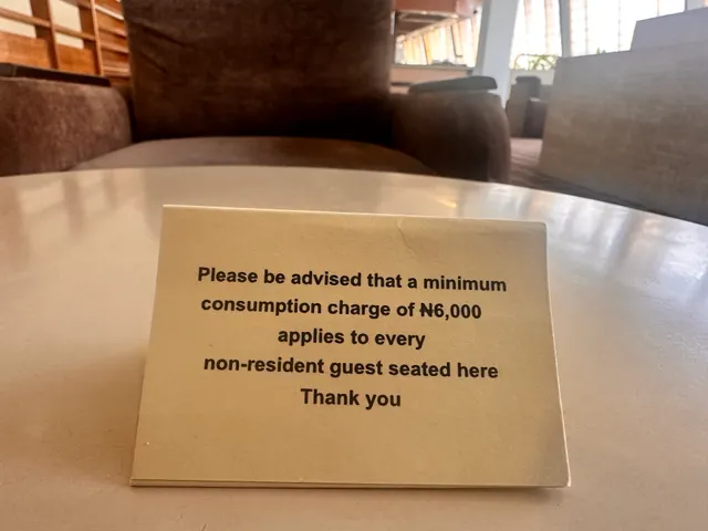 Lobby Bar, Abuja Continental Hotel