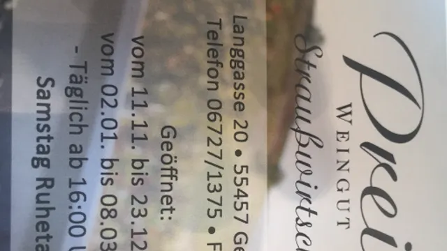 Weingut Günther Preiß