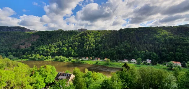 Elbsandsteinburg Schöna