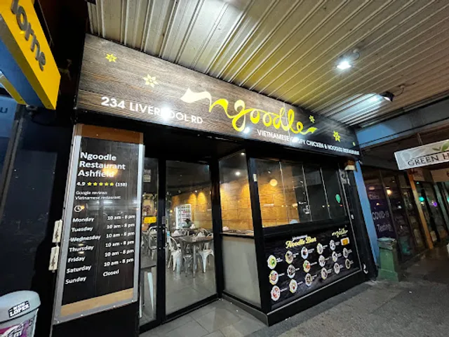 Ngoodle Restaurant Ashfield