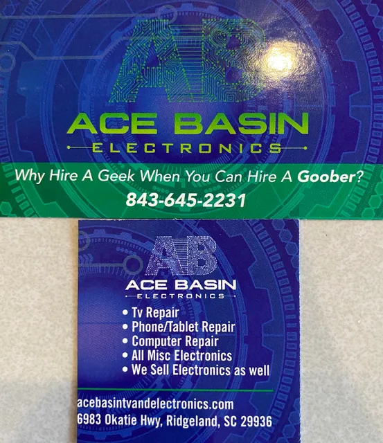 Ace Basin Electronics Tv Phone Computer Game Consoles