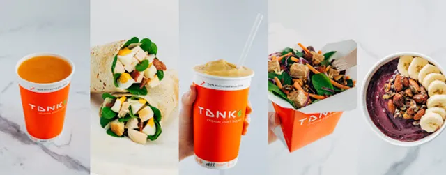 TANK New Plymouth- Smoothies, Raw Juices, Salads & Wraps