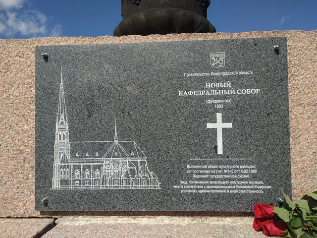 The foundation of the Vyborg New Cathedral