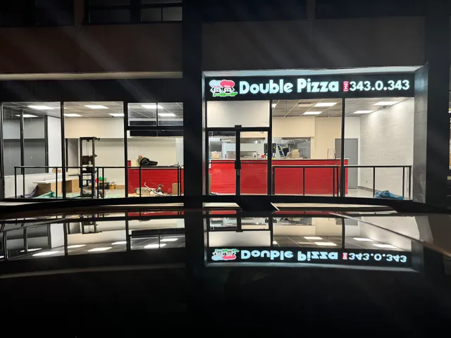 Double pizza