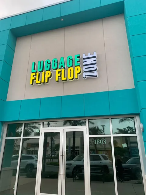 Luggage Flip Flop Zone