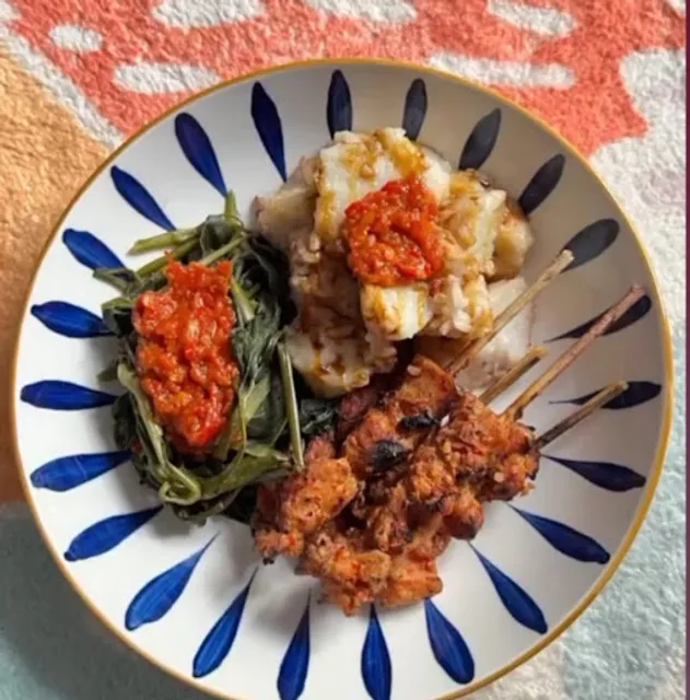 Sate Ayam Bali Men Iluh