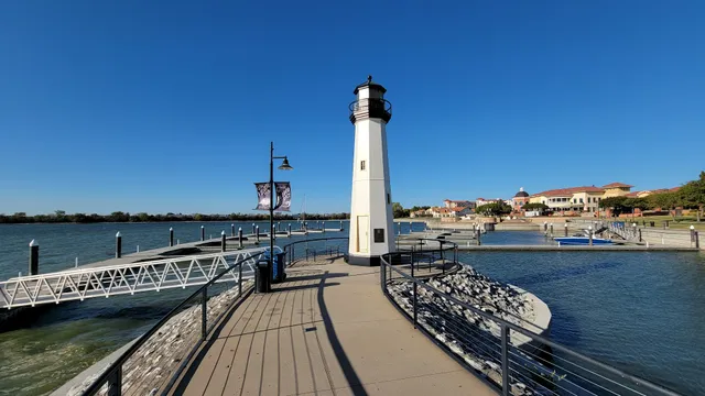 The Scott Self Lighthouse at the Harbor