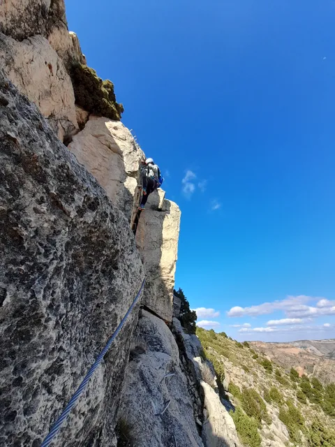 Vía Ferrata Cuevas de Cañart K2