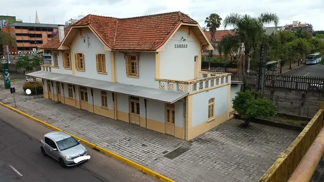Antiga Estação de trem Canoas.