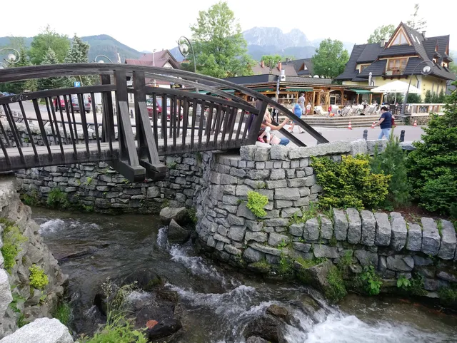 Mostek na Krupówkach