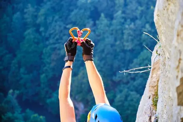 Via ferrata din Peretele Zanelor (Mocănița)