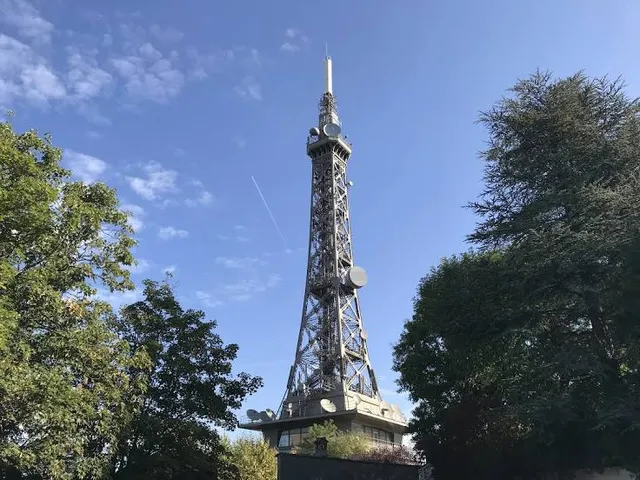 Metallic tower of Fourvière