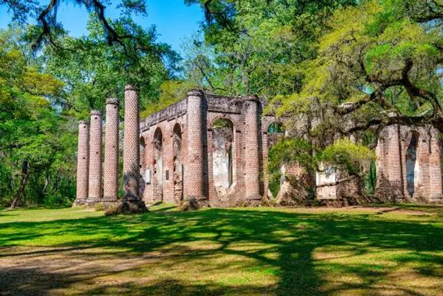 Old Sheldon Church Ruins