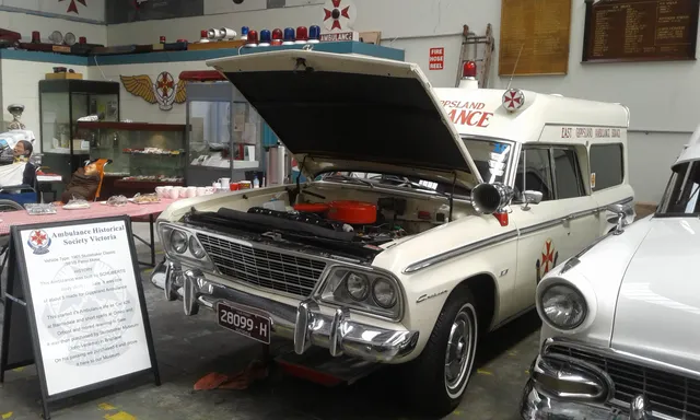Ambulance Victoria Chas Martin OAM Museum.