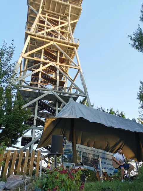 The observation tower in Wdzydze Kiszewskie