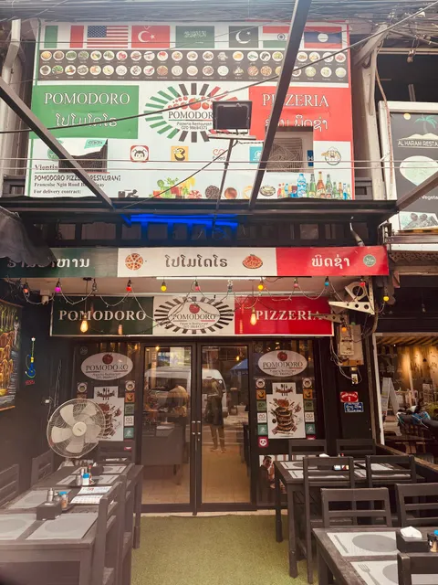 Pomodoro Pizzeria Restaurant Vientiane Laos
