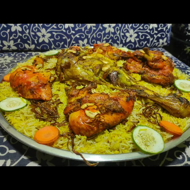 Arabian manthi biryani