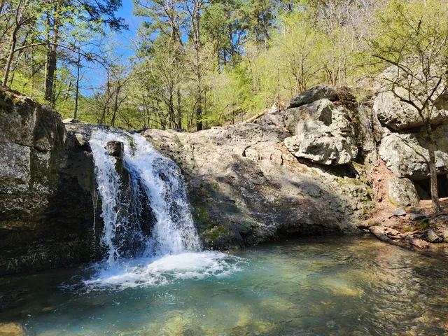 Waterfall at Lake Catherine