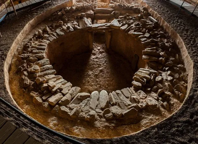 Prehistoric grave Huerta Montero