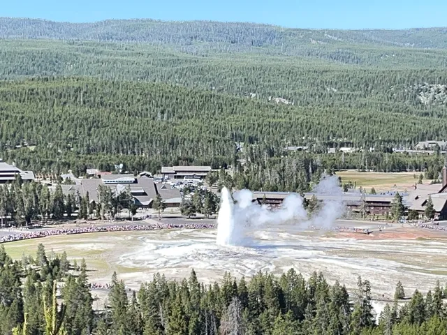 Old Faithful Viewing Area