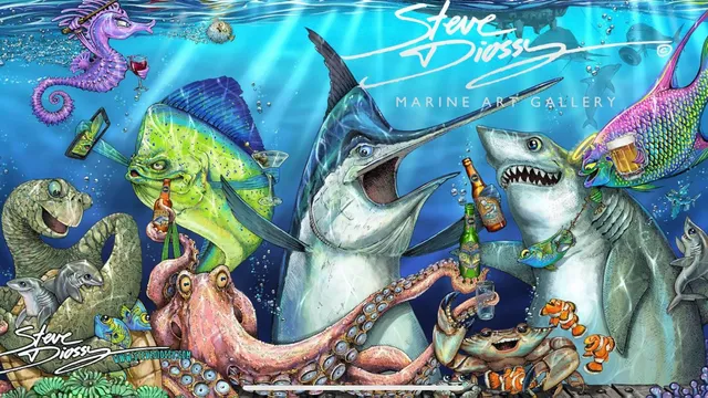 Steve Diossy Marine Art Gallery