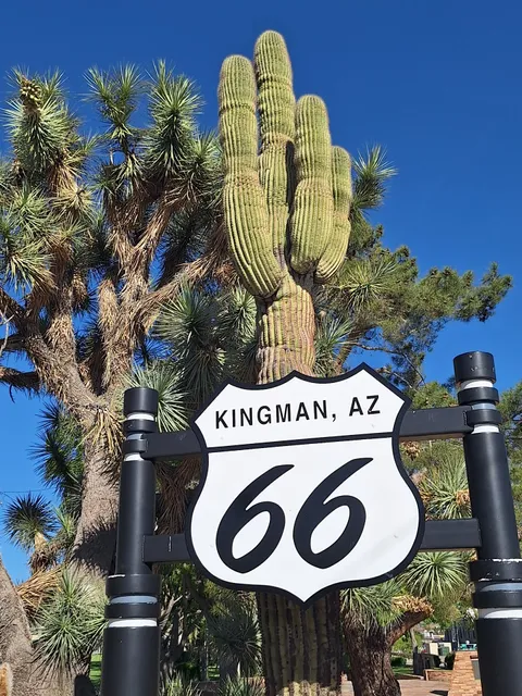 Historic Route 66 Downtown Sign