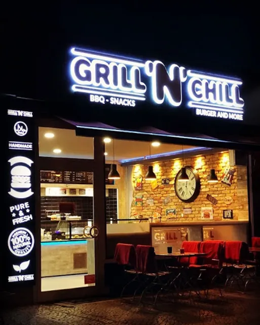 Grill 'N' Chill Burger köfte Gemüse döner