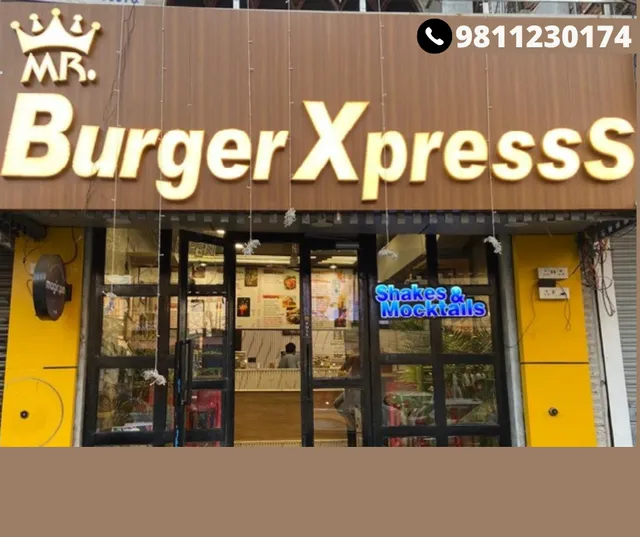 Mr. Burger Xpresss | Best Burgers In Gurgaon | Best Restaurant In New Colony | Burger In New Colony Gurgaon