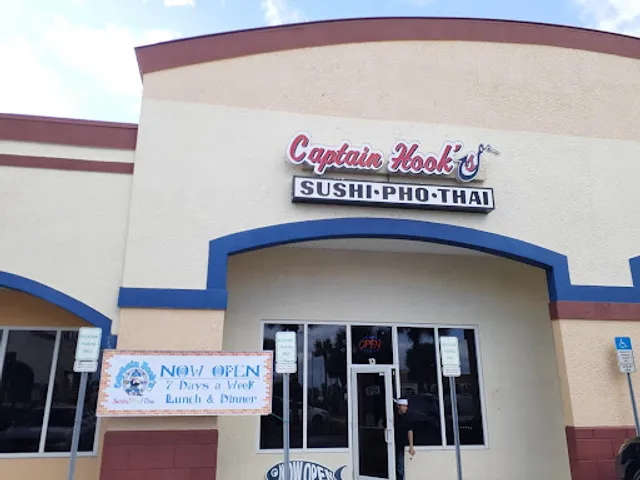 Captain Hook's Best Sushi/Best Pho/Best Thai