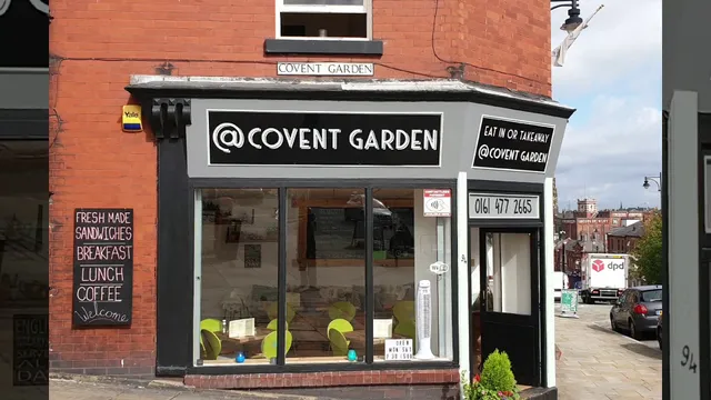 Covent Garden Cafe Stockport