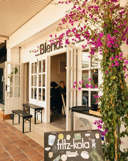 Blend brunch café de especialidad.